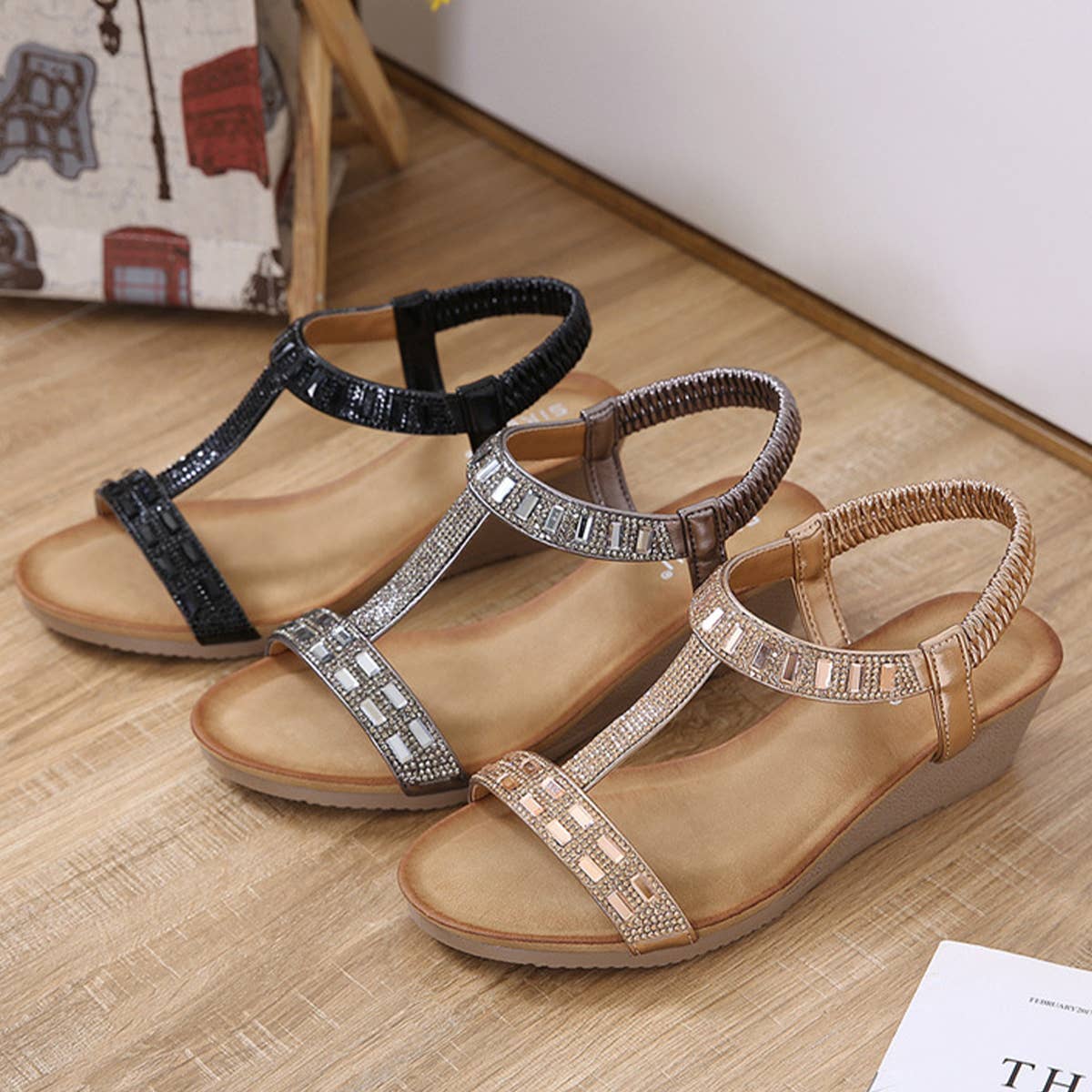 BOHEMIAN CAUSAL OPEN TOE SUMMER SANDAL_CWSHS0527