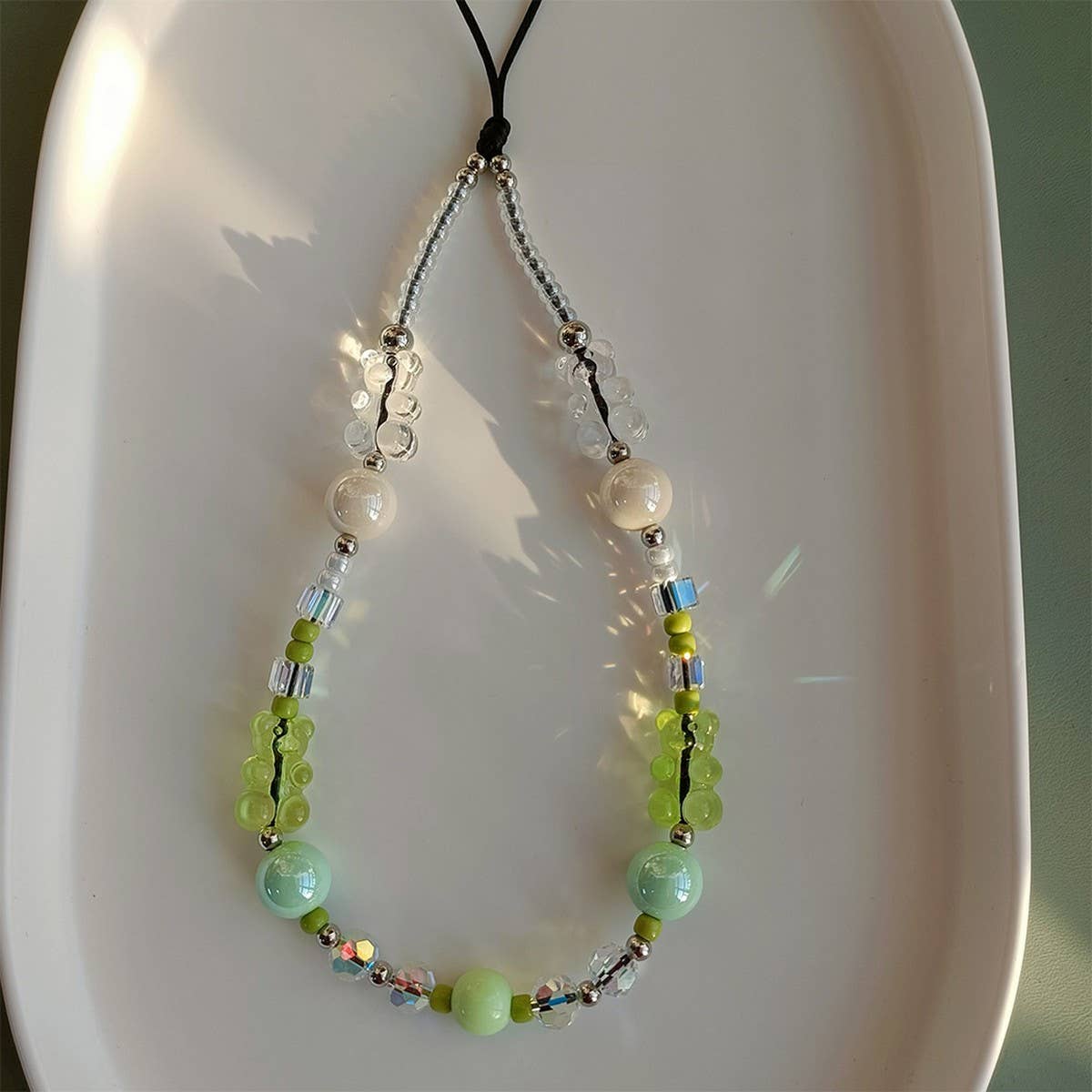 CWMM8709_PERSONALIZED CONTRAST COLOR MOBILE PHONE CHAIN