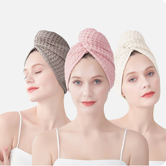 CWMM8351_SOFT, THICK AND ABSORBENT DRY HAIR CAP