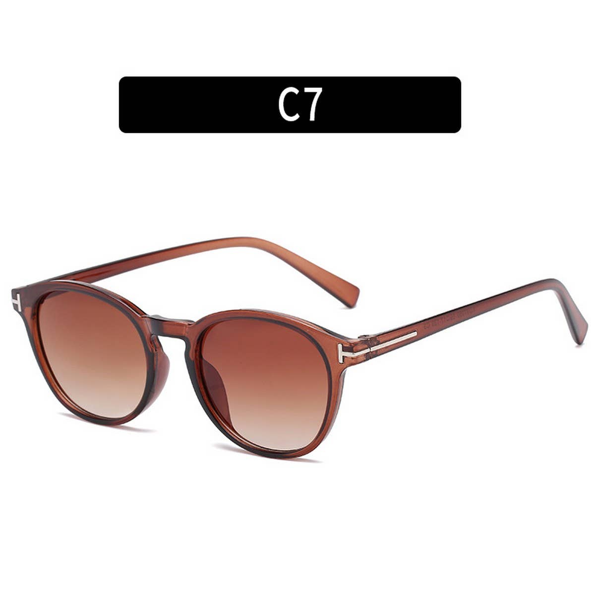 NEW FASHION RETRO ROUND FRAME SUNGLASSES