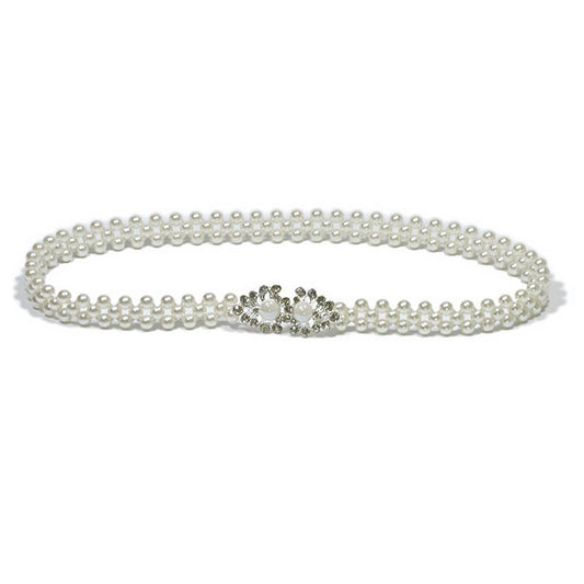 FASHIONABLE AND SWEET BUTTON ELASTIC WAIST_CWABE0516