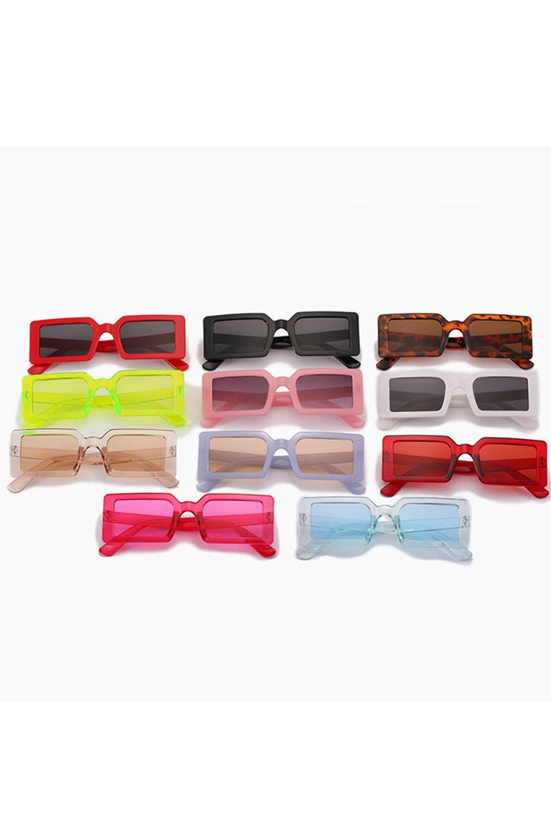 BASIC SIMPLE SQUARE SUNGLASSES_CWASG0091