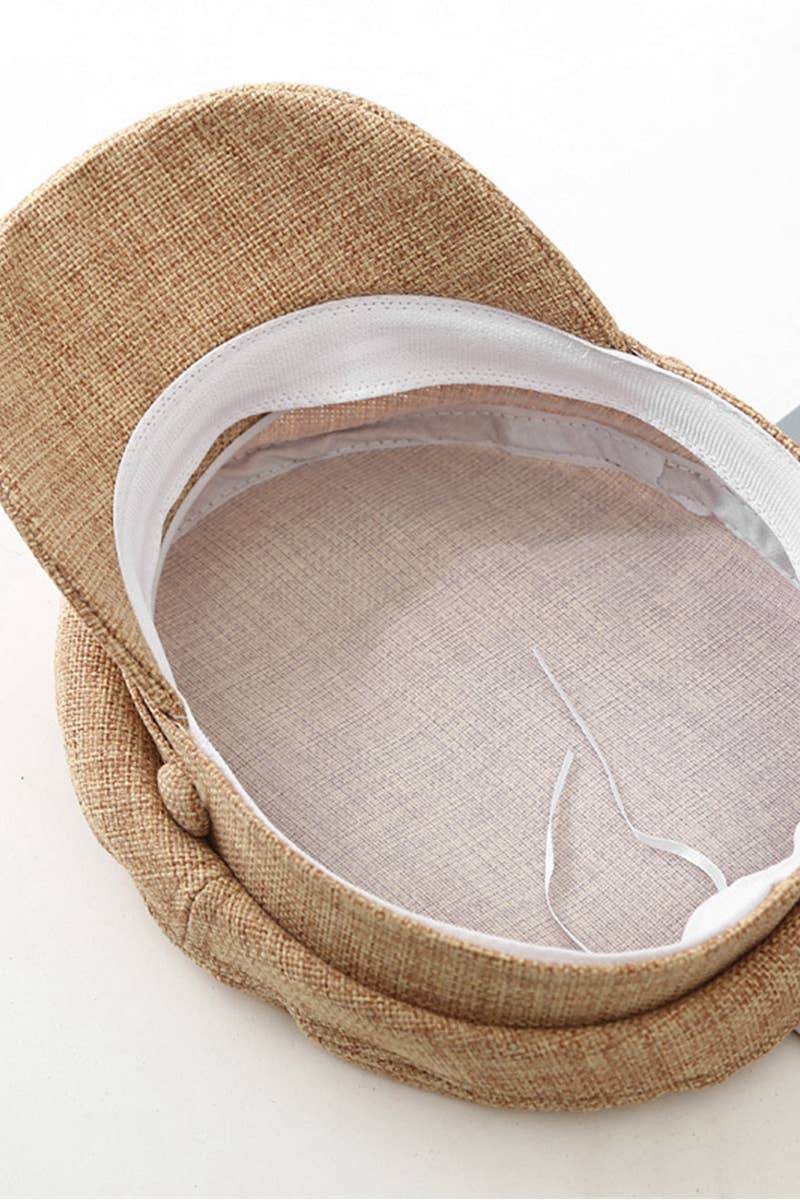 SOLID BAKER BOY HAT_CWAH0488