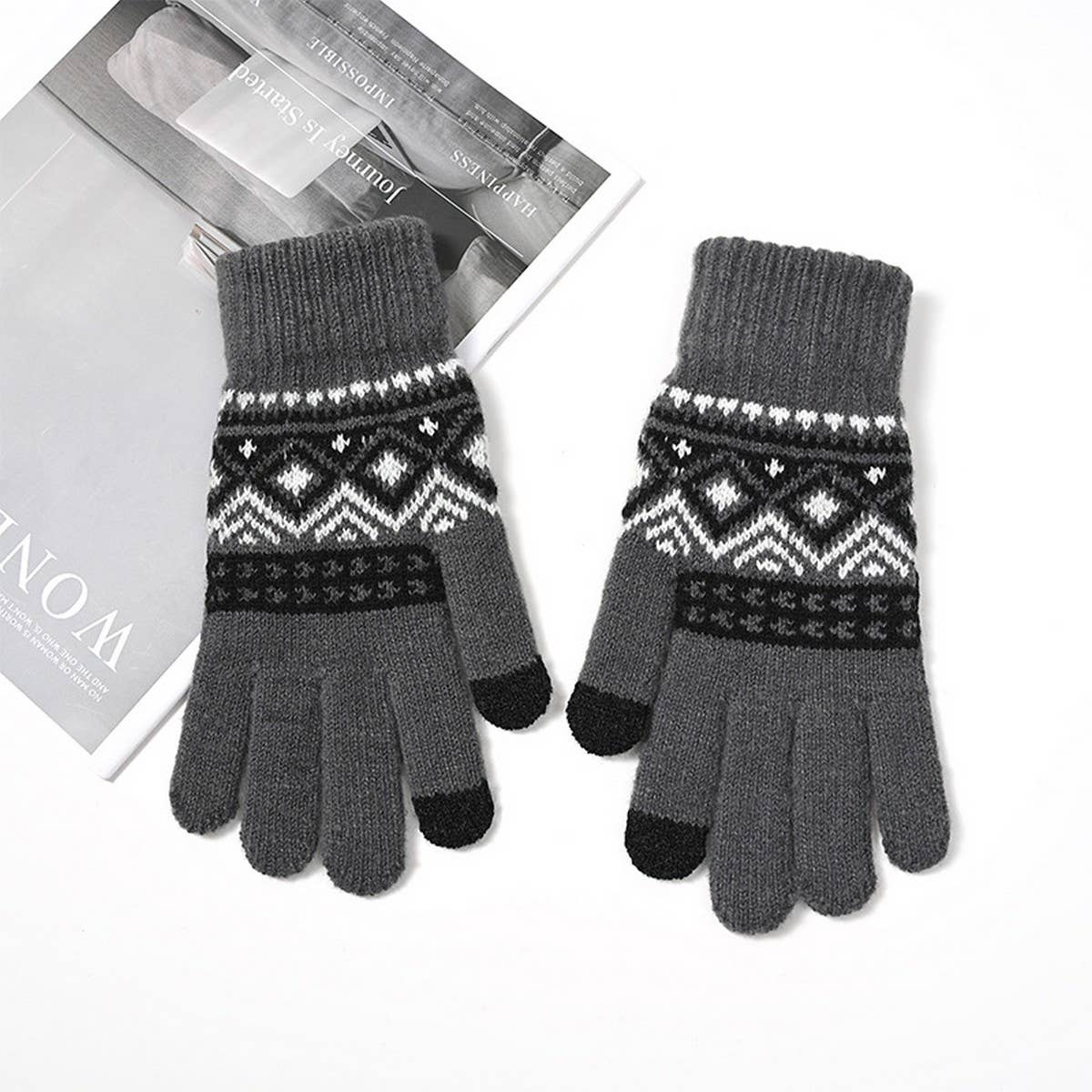 AUTUMN AND WINTER FIVE-FINGER CYCLING WARM GLOVES_CWMM1490