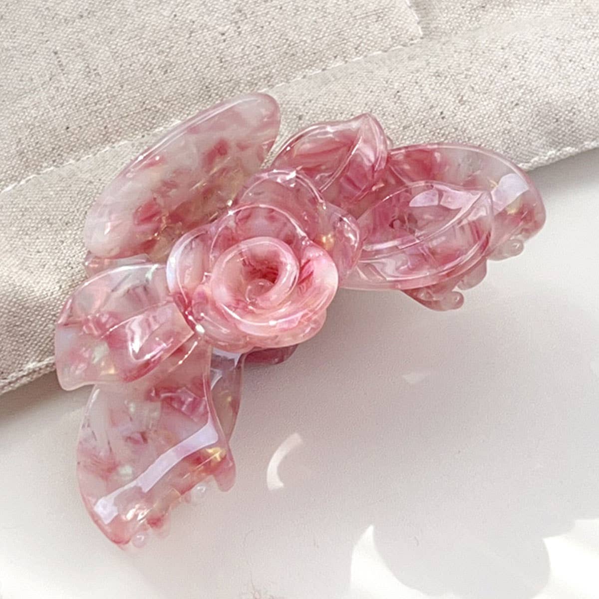 Acetic acid board flower hairpin tray hairpin