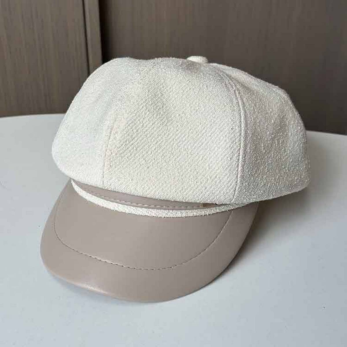 RETRO LITERARY OCTAGONAL HAT BERET_CWAB2909