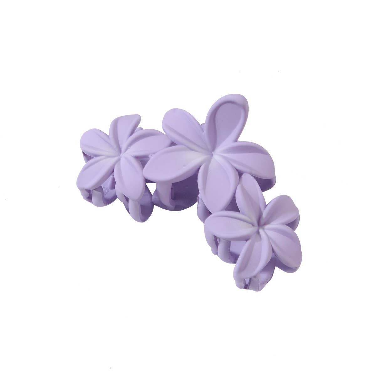 Candy Color Flower Hair Claw, Egg Flower Side Clip_CWMM5007