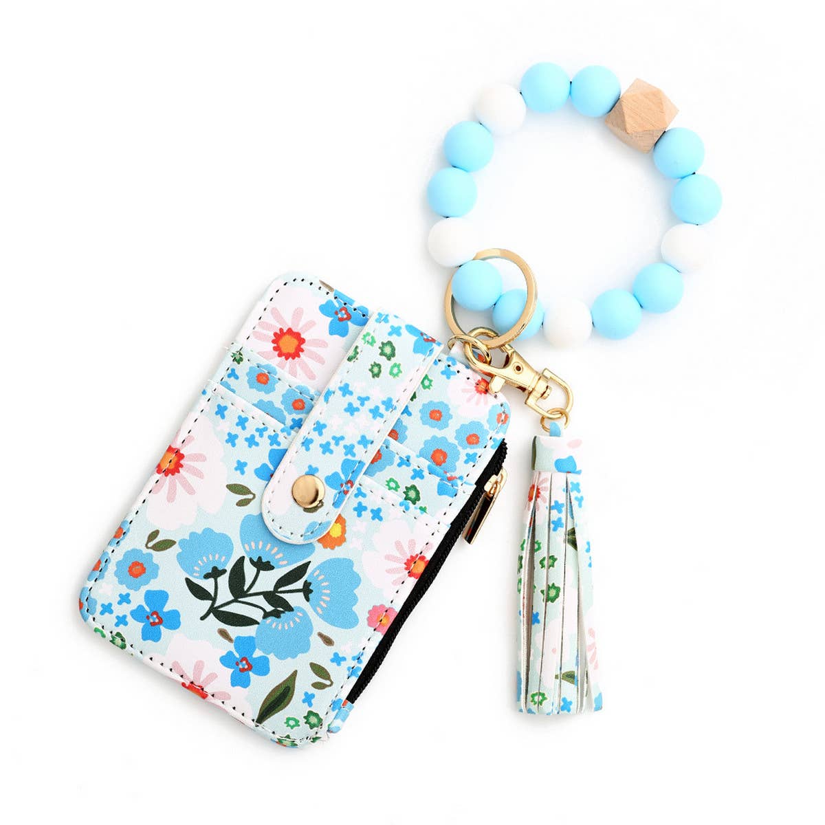 NEW ARRIVAL BRACELET FLORAL KEYCHAIN
