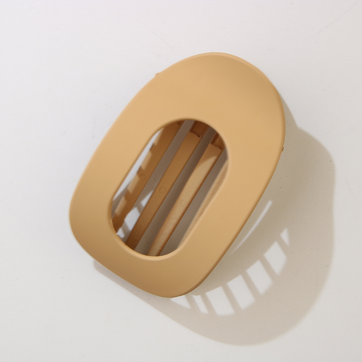 Oval Flat Hair Clip for Women, Strong Grip Clamp_CWMM4936