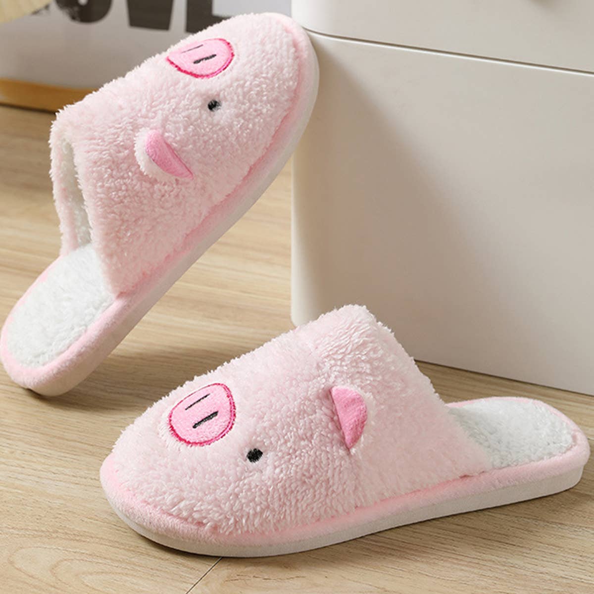 HOUSEHOLD CUTE CARTOON BEAR COTTON SLIPPERS