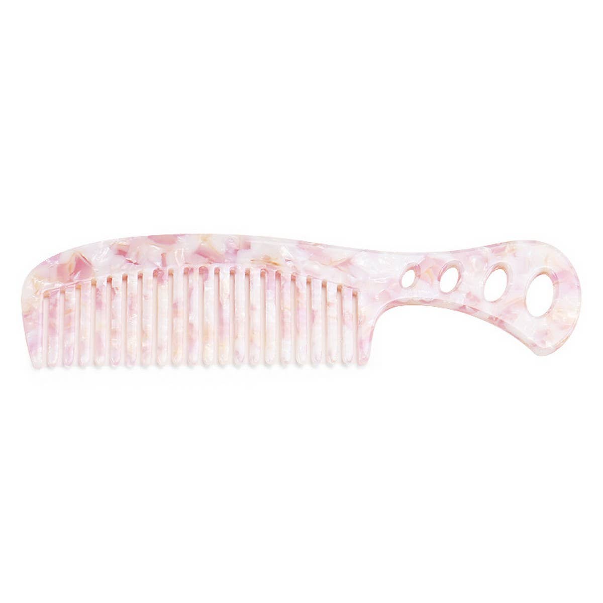 GRADIENT TOOTH ACETATE HAIR COMB WIDE TOOTH COMB