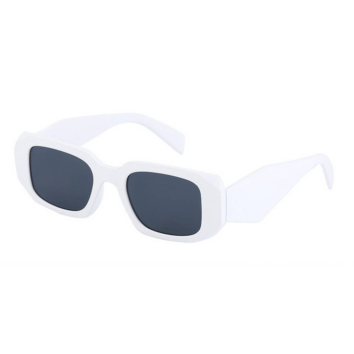 IRREGULAR SMALL SQUARE FRAME SUNGLASSES