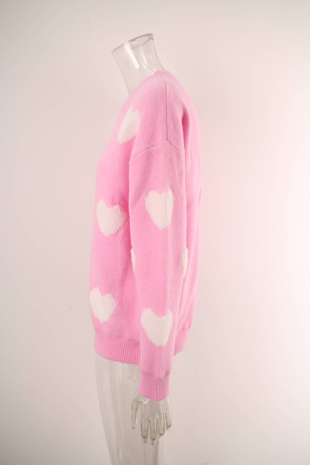 VALENTINE'S DAY LOVE LONG-SLEEVED KNIT SWEATER