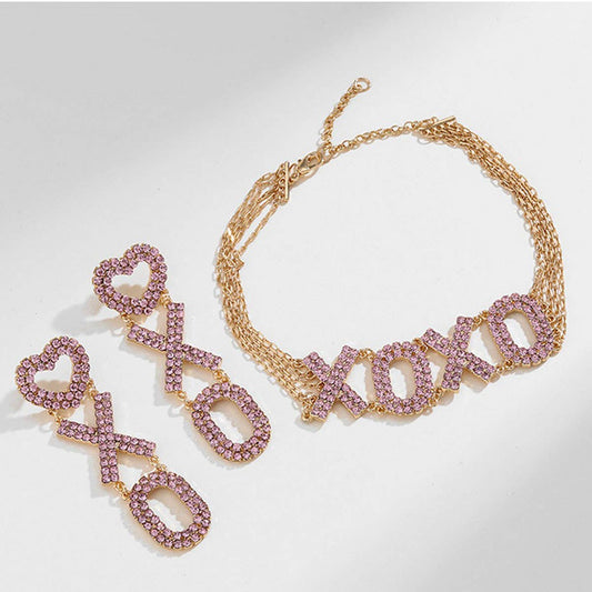 FASHIONABLE AND ELEGANT CHAIN EARRINGS SET_CWAJE2920