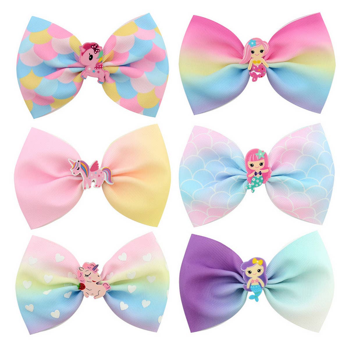 CHILDREN'S CARTOON BOW HAIRPIN