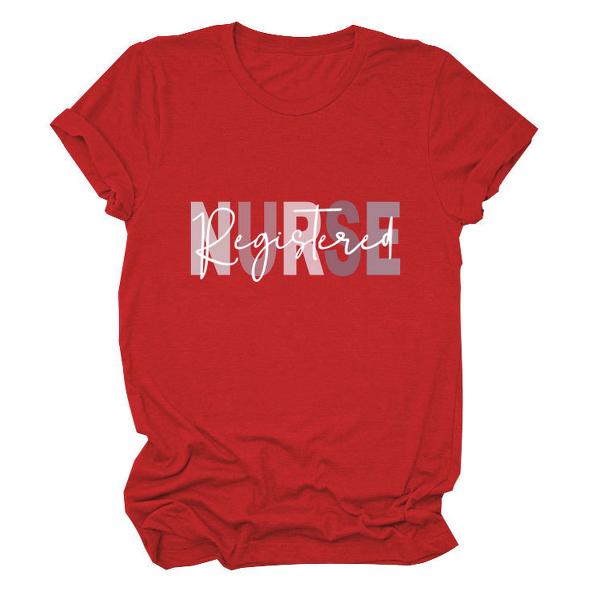 Trendy Plus Size T-Shirt for Women, Short Sleeve