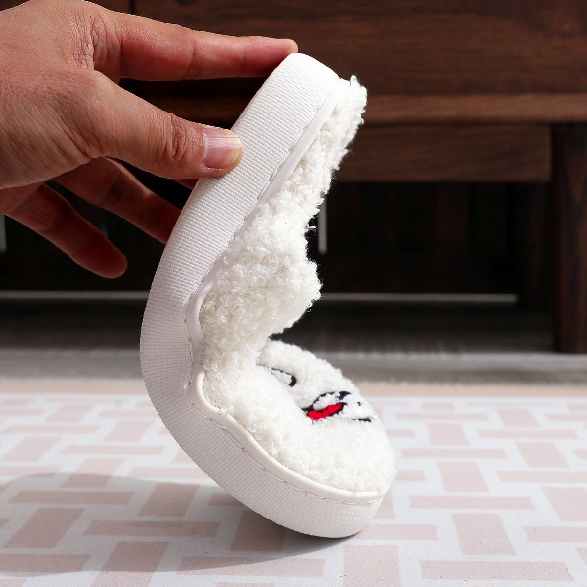 HOME COLORFUL BUTTERFLY COTTON SLIPPERS