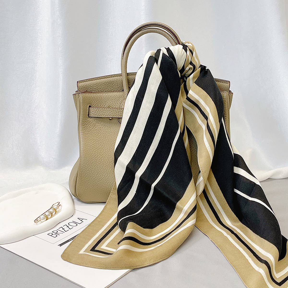 Velvet Scarf - Elegant Faux Wool Fall/Winter Shawl