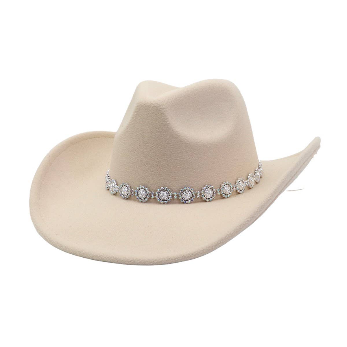 Men & Women  Felt Cowboy Fedora Western_CWAH04431