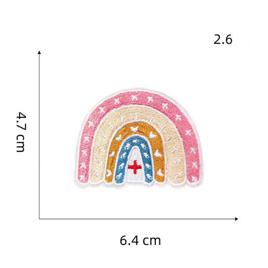 NURSE CARTOON ANIME EMBROIDERED PATCH_CWMM4035