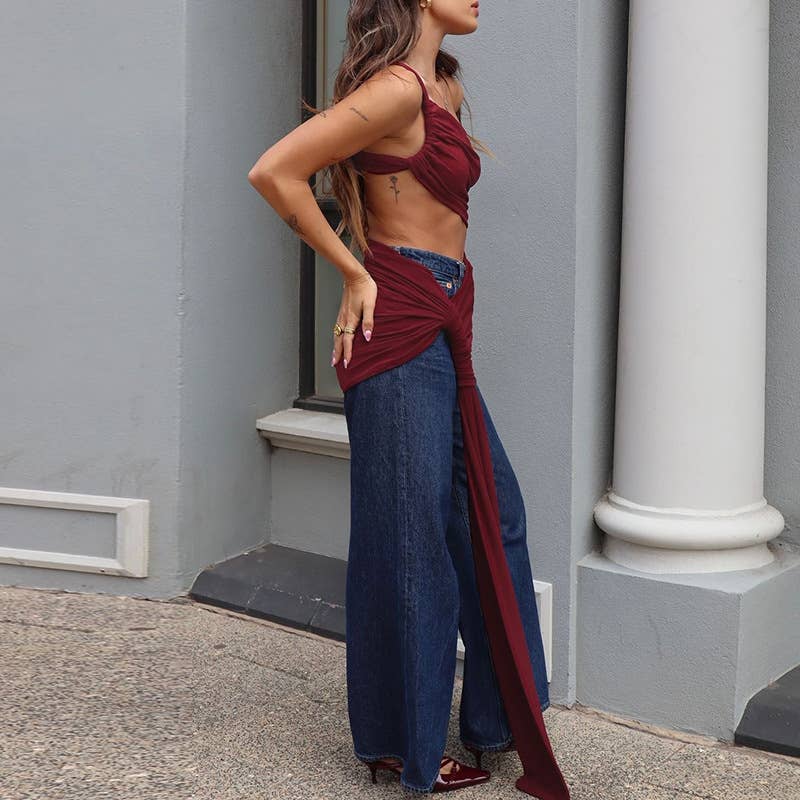 One Shoulder Cutout Ruched Bodycon Dress