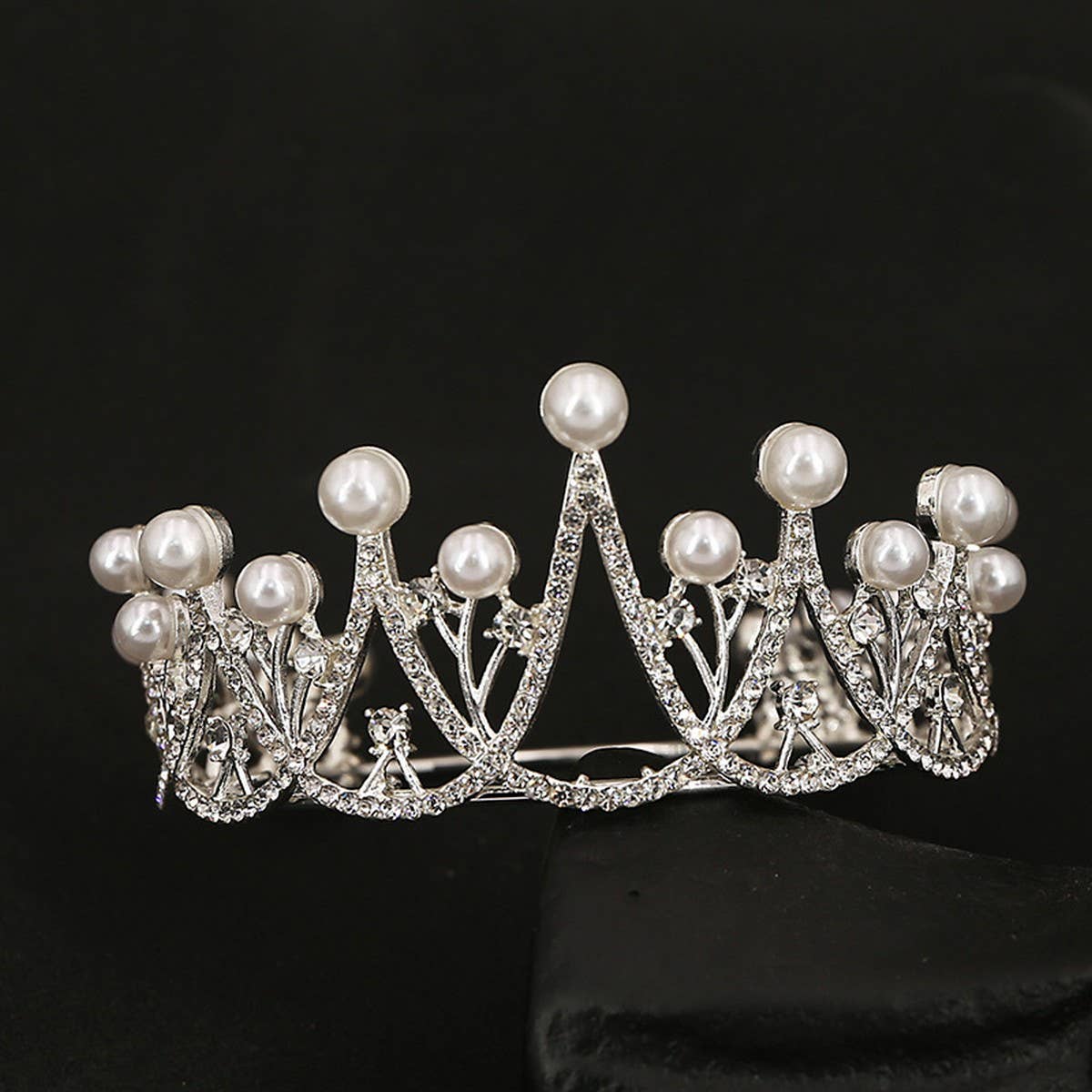 BRIDAL JEWELRY PEARL WEDDING CRYSTAL HEADDRESS_CWMM2020