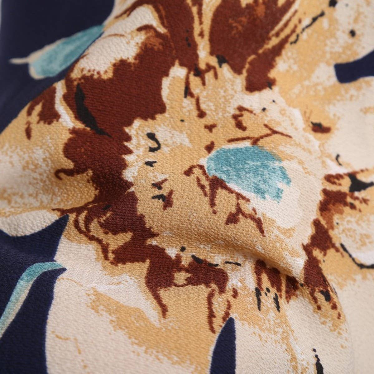 BIG FLORAL PRINT FRONT OPEN KIMONO FOR SLEEVELESS_CWASC0785