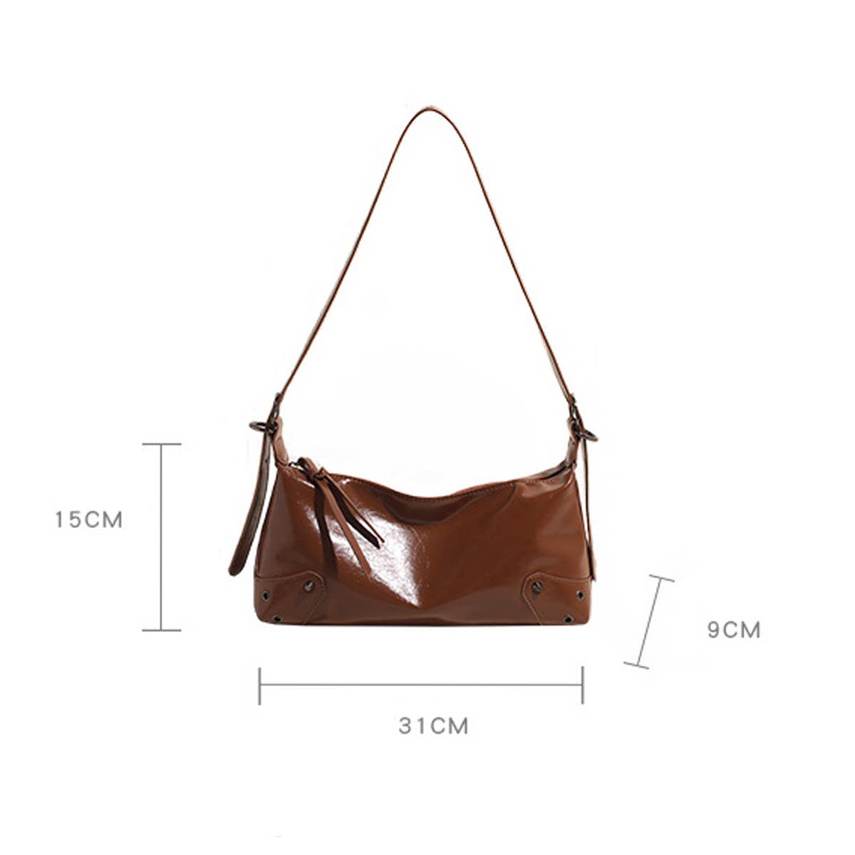 2024 AUTUMN NEW SIMPLE COMMUTER SHOULDER BAG_CWAB3286