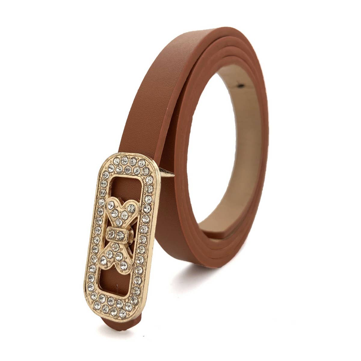 NEW WOMEN'S DIAMOND THIN BELT BUTTERFLY BELT_CWABE0710