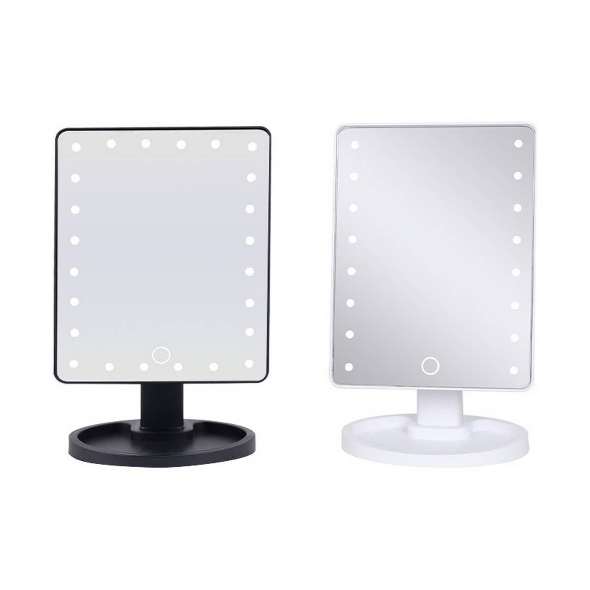 DESKTOP DRESSING MIRROR WITH LED 16 LIGHTS