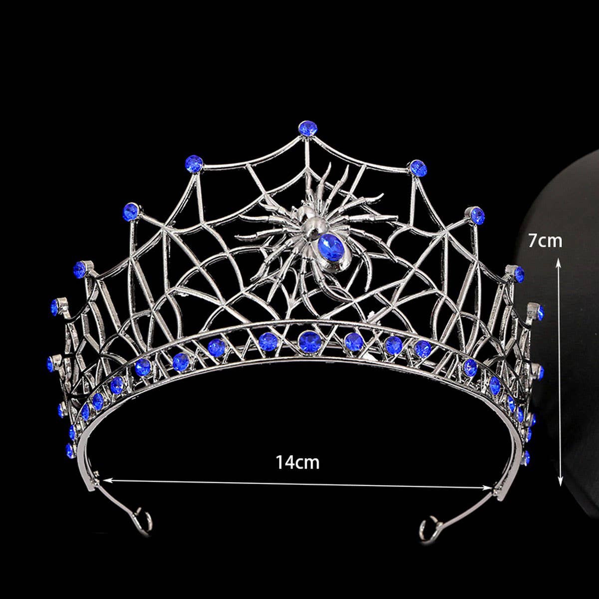 SPIDER WEB HAIR ACCESSORIES HALLOWEEN CROWN TIARAS_CWMM2008