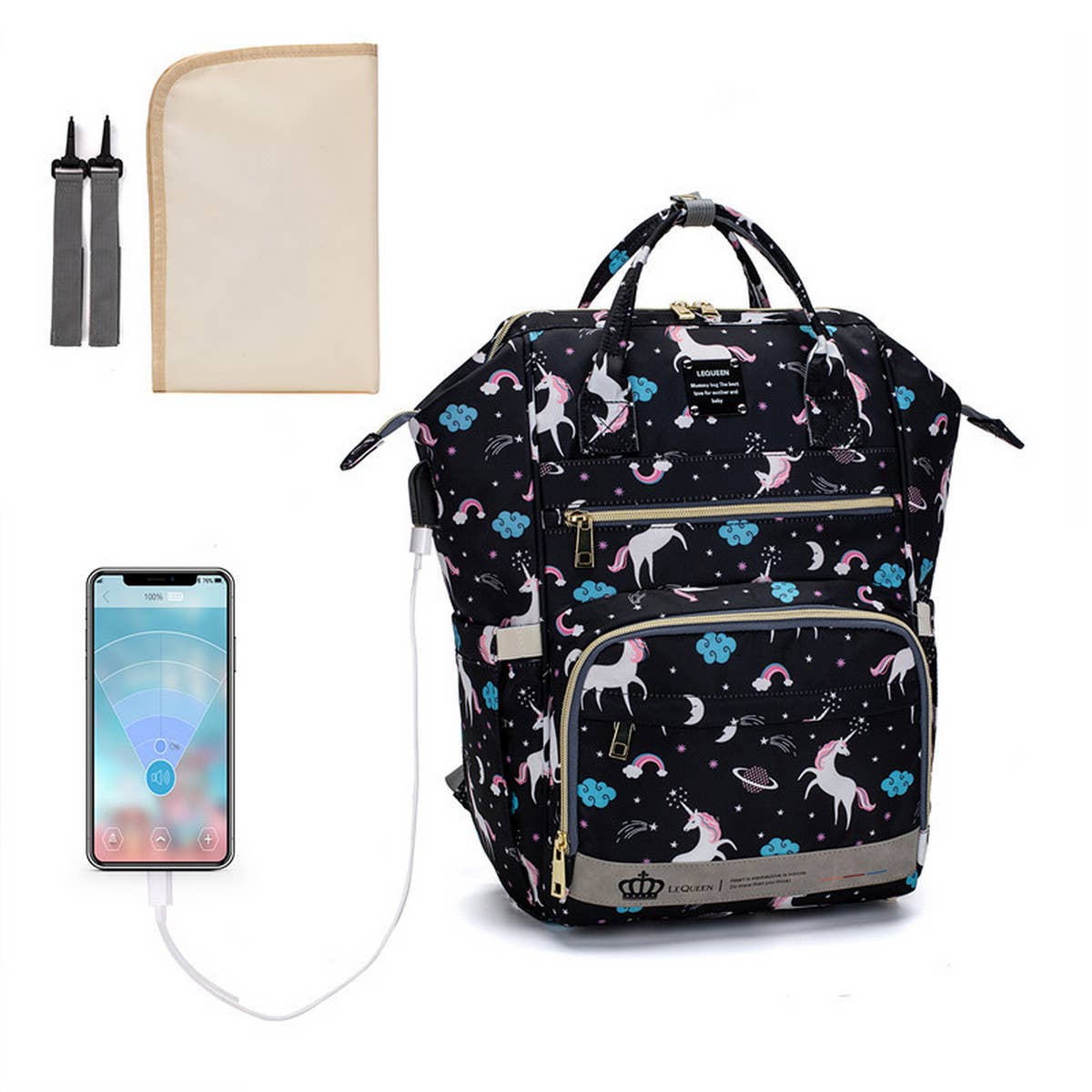 2024 NEW STYLE BACKPACK MOTHER AND BABY BAG_CWAB2231