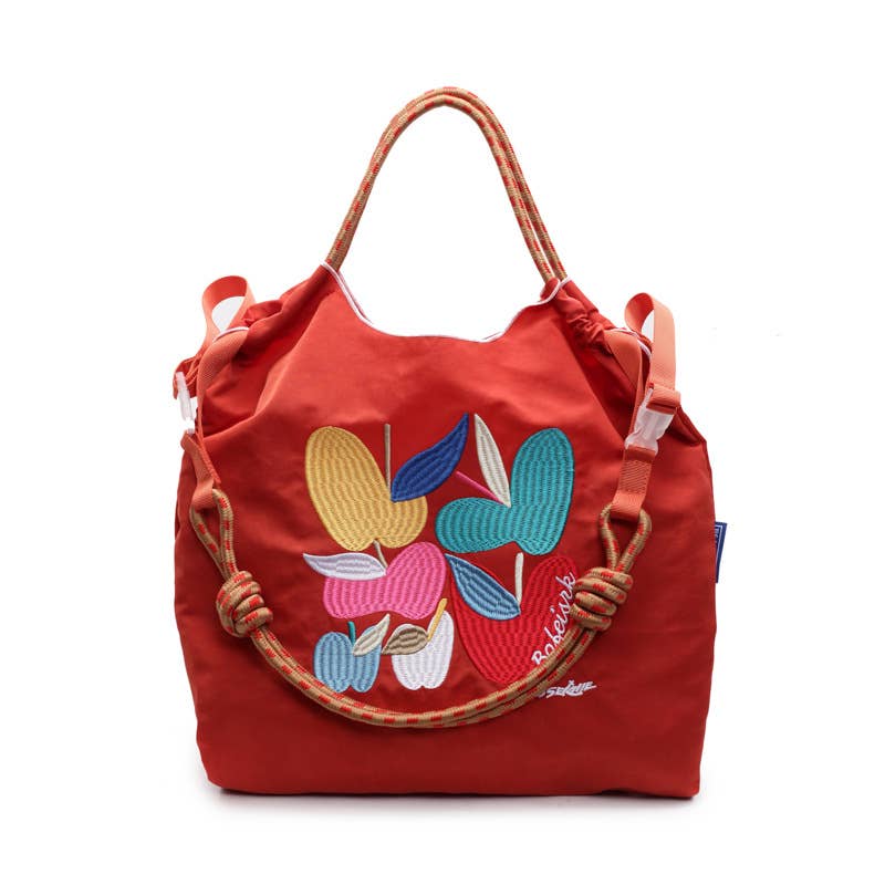 Cartoon embroidery versatile commuting bag
