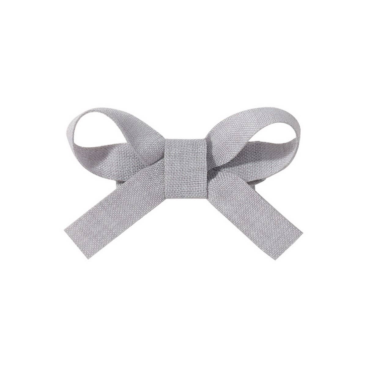 Handmade Fabric Bow Full-Cover Hair Clip for Kids
