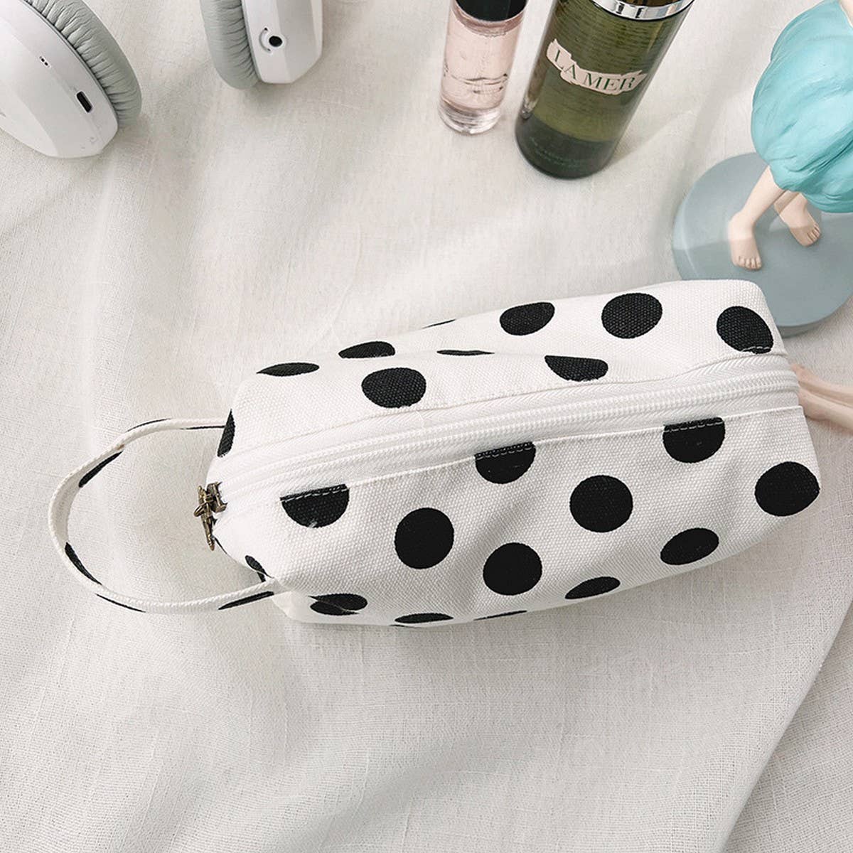 FASHION DOT MAKEUP BAG STORAGE BAG_CWAB1228