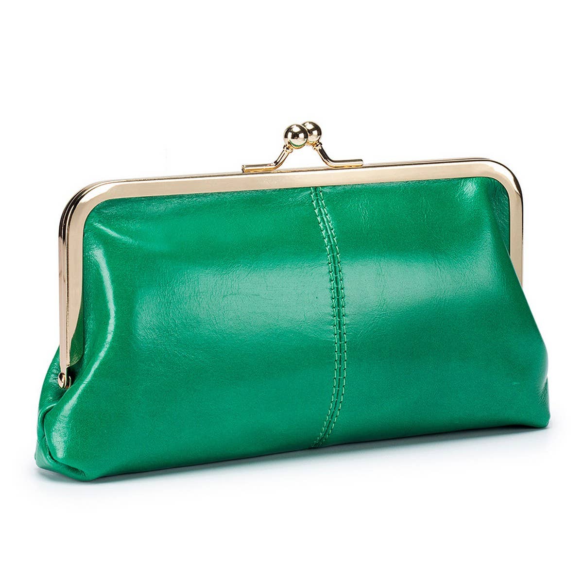 Women's Retro Long Leather Clutch Wallet Purse_CUAB00325