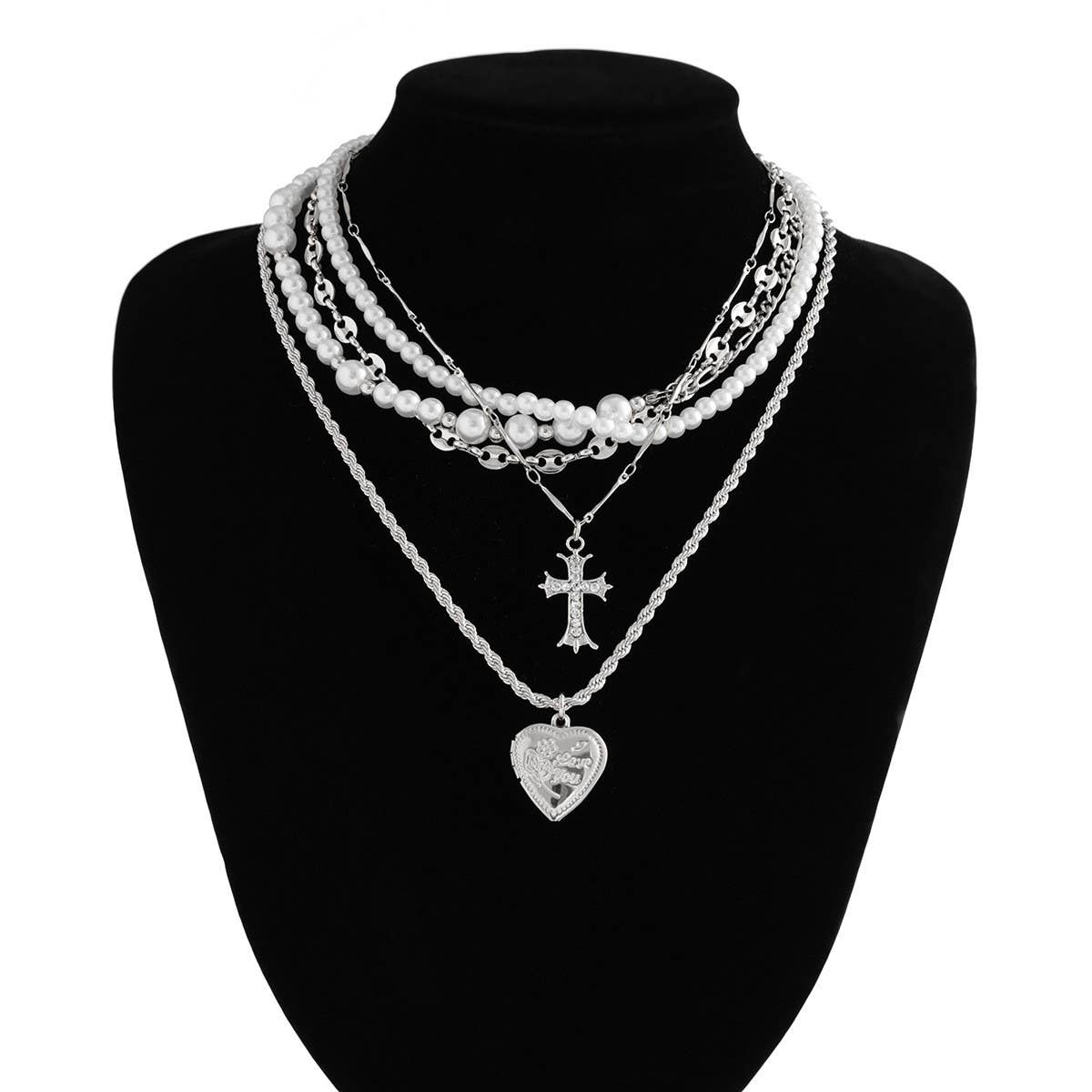 DESIGN HIGH-GRADE PEARL NECKLACE CLAVICLE CHAIN