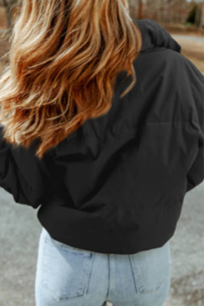 CWOCO1056_WINTER COTTON JACKET WITH HIGH NECK LONG SLEEVES