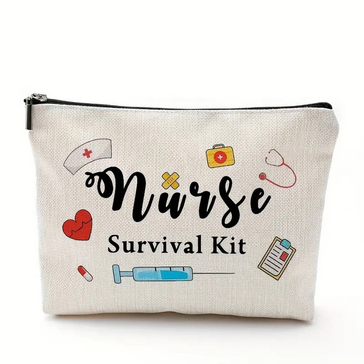 WATERPROOF LINEN COSMETIC BAG_CWAB1775