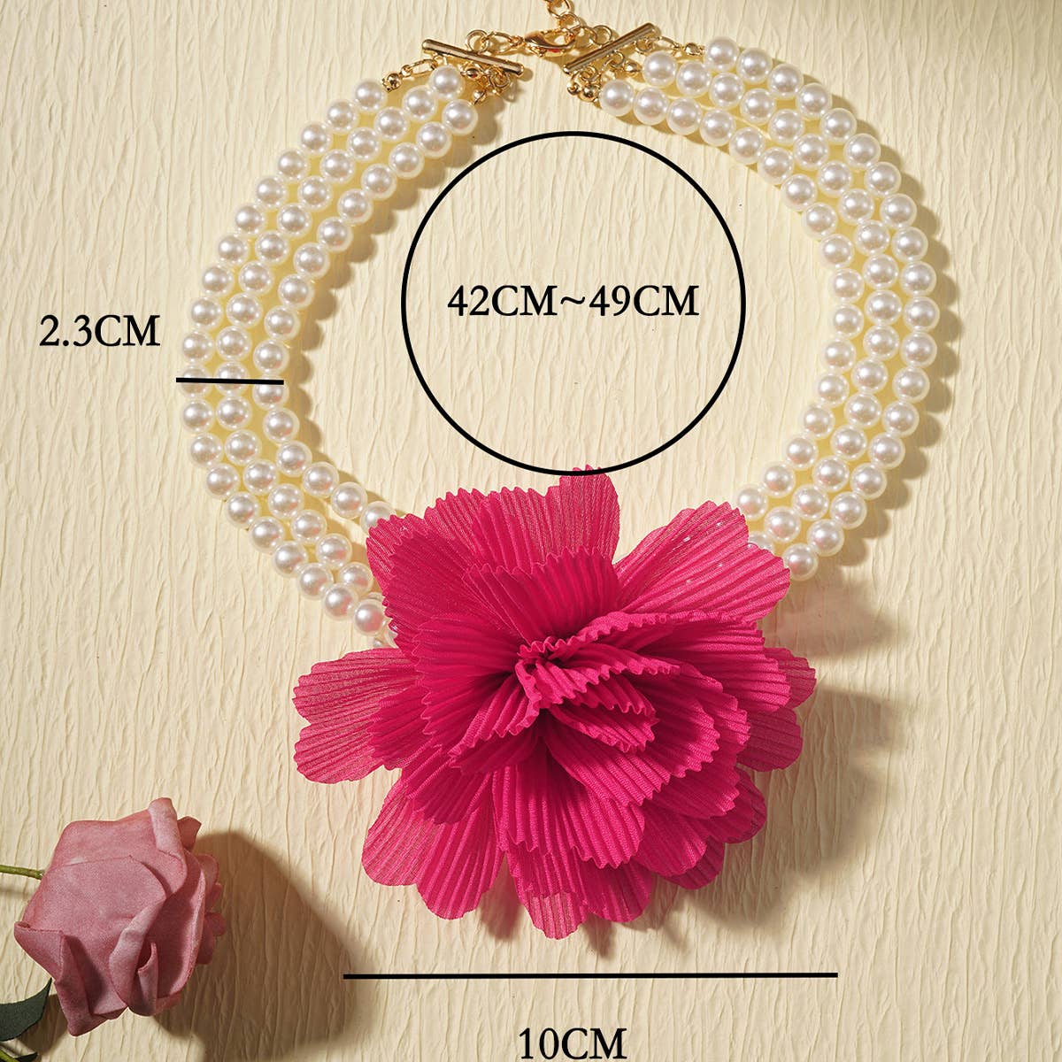 STYLISH AND ELEGANT PEARL BEADED PEARL NECKLACE_CWAJE1557