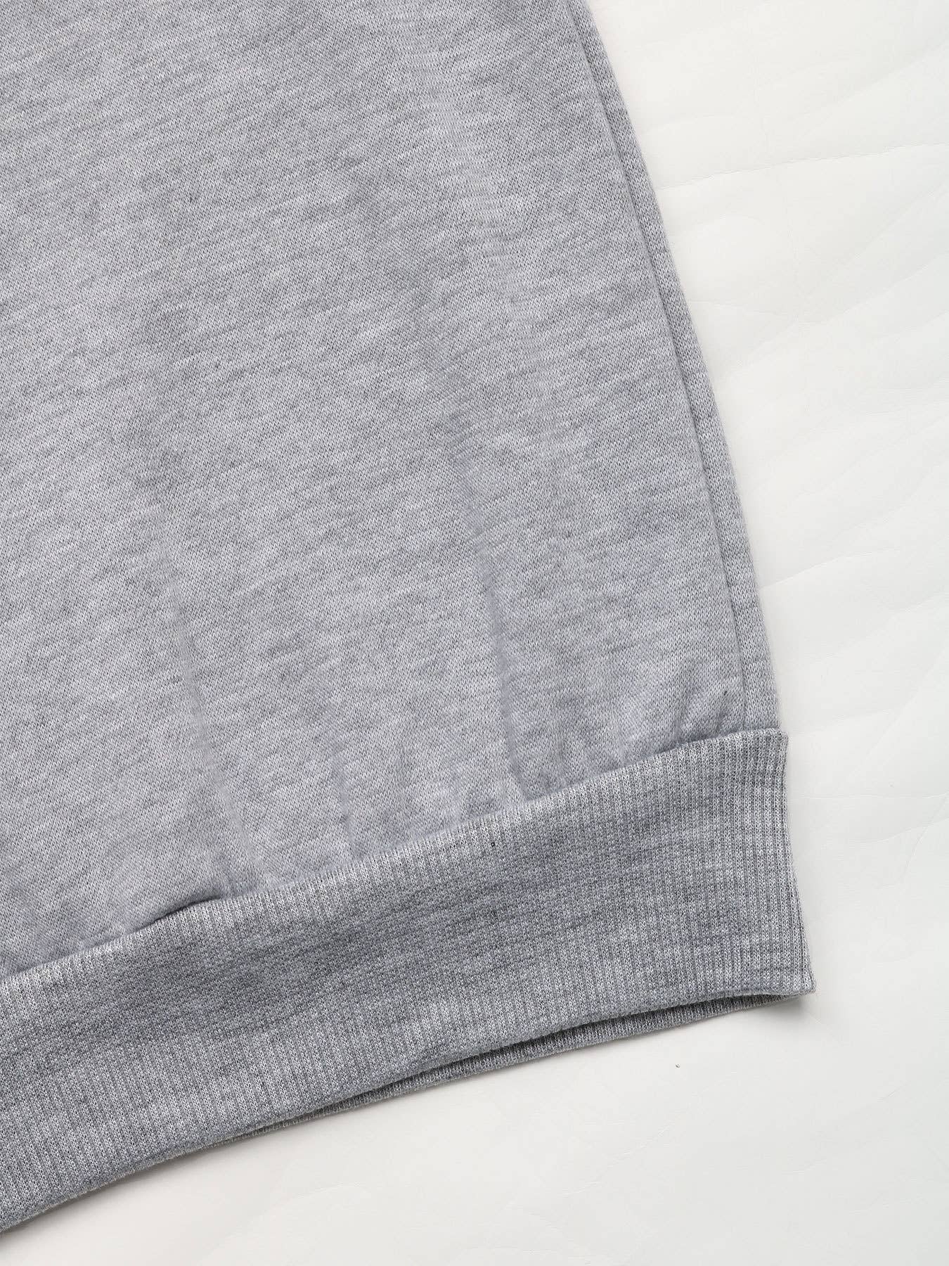 Fleece And Thickened Solid-Color Zipper Jacket