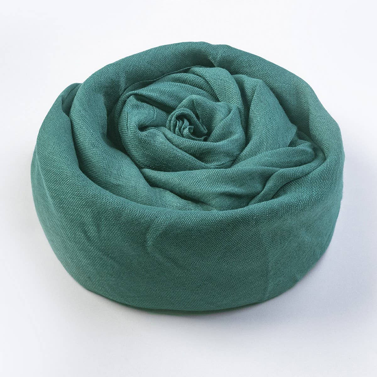 Solid Cotton Linen Scarf for Women Summer Sun Prot_CWASC1451