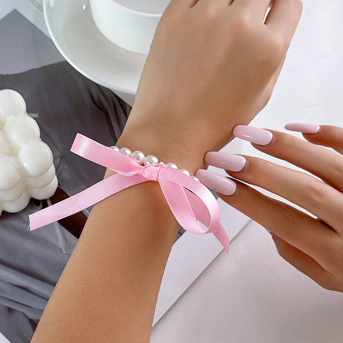 NEW FASHION RETRO LONG BOW CLAVICLE NECKLACE