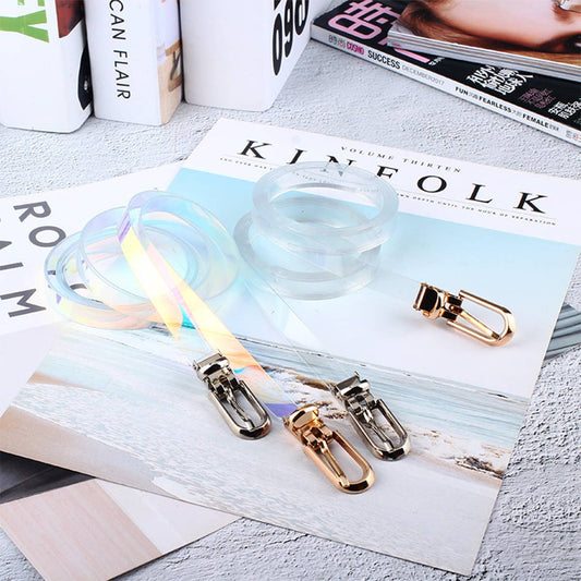 CWABE0963_SUMMER LADIES TRANSPARENT COLORFUL THIN BELT