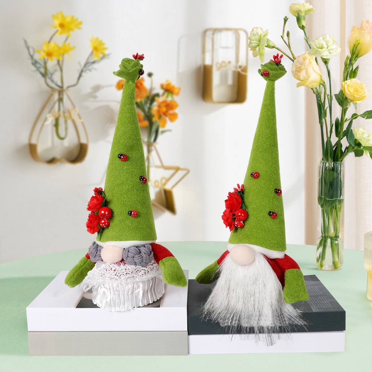 ST. PATRICK'S DAY PARTY GNOME DOLL DECORATION_CWMM3444