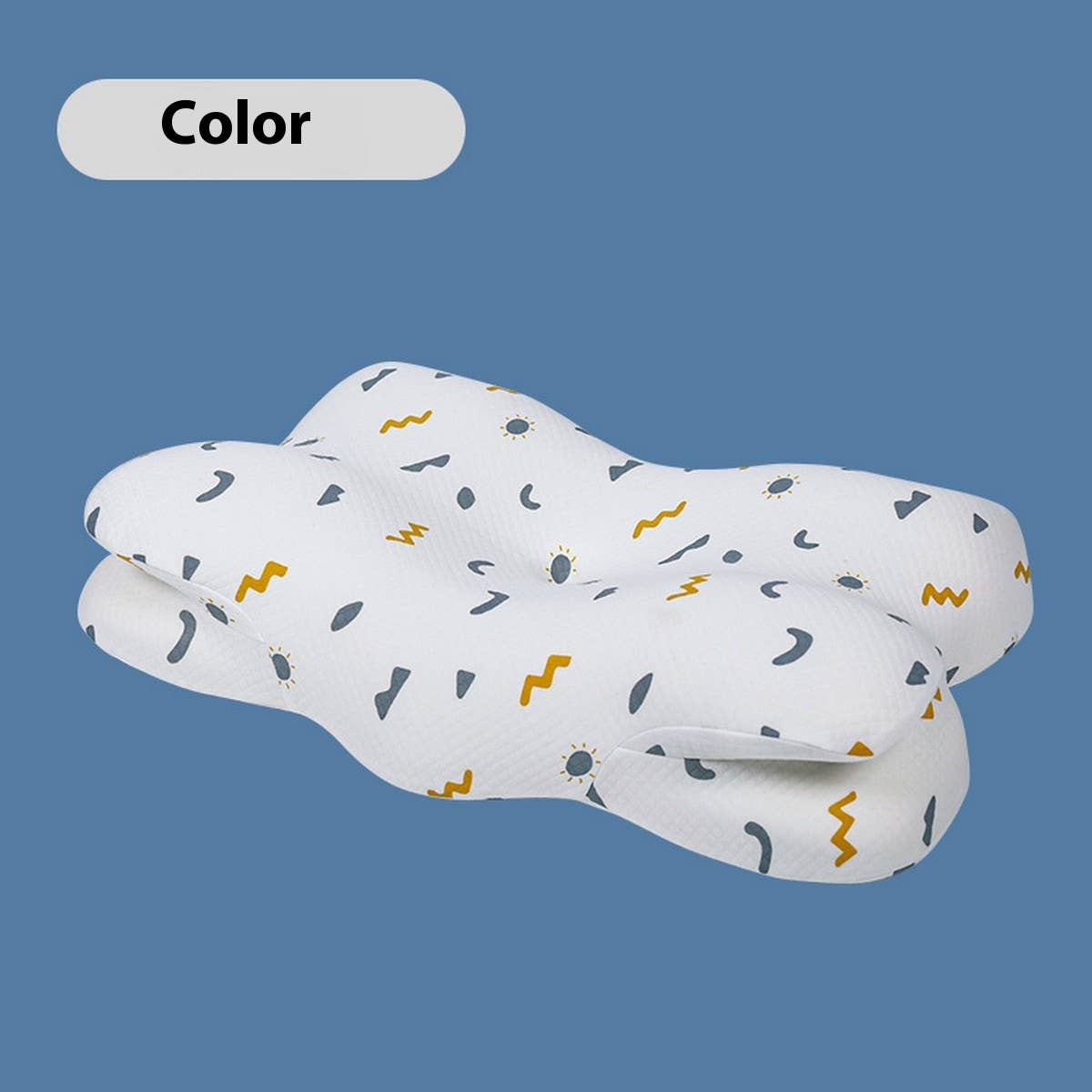 A-Class Memory Foam Neck Pillow, Deep Sleep Design_CWMM8091