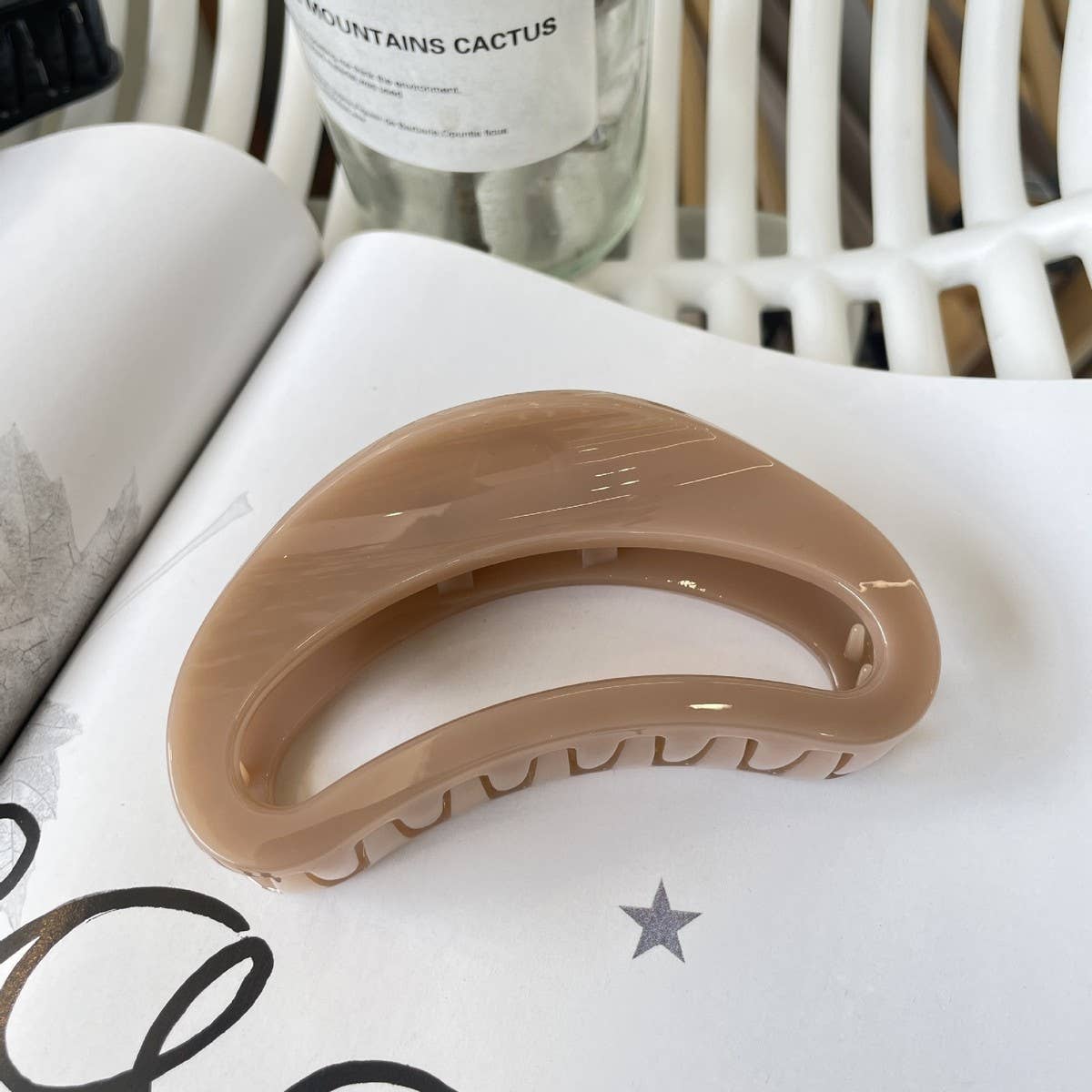 Thick Hair Claw - Elegant INS Style Shark Clip