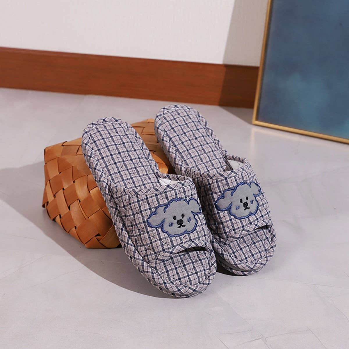 Cinnamoroll Cotton Floor Slippers 3-Layer