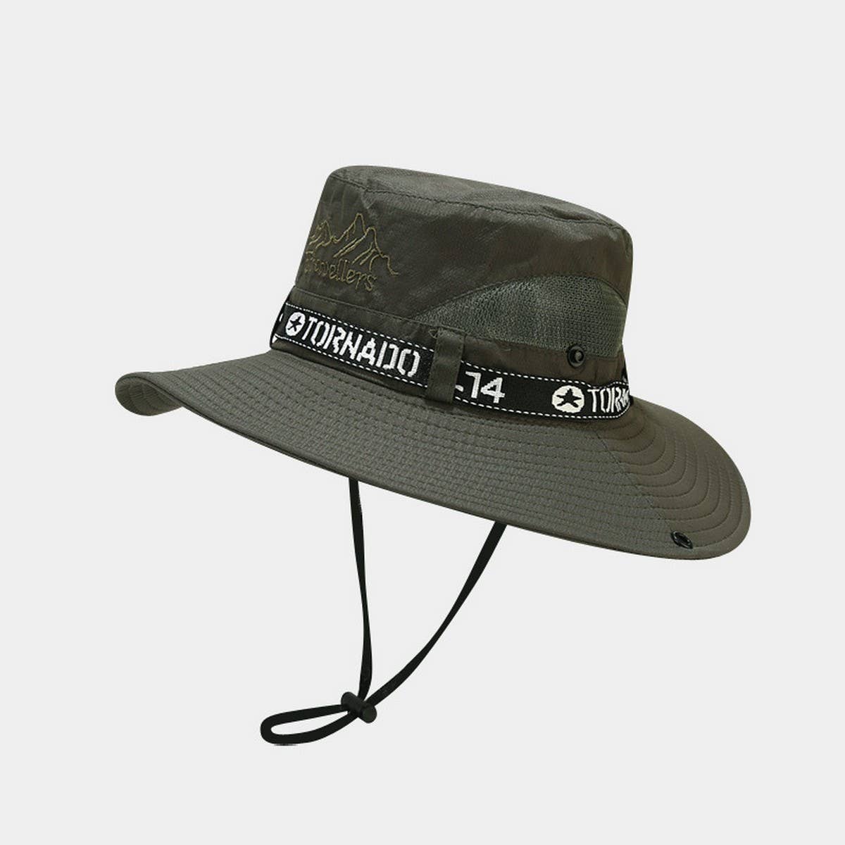 Breathable Wide Brim Sun Hat for Outdoor Fishing_CWAH3891