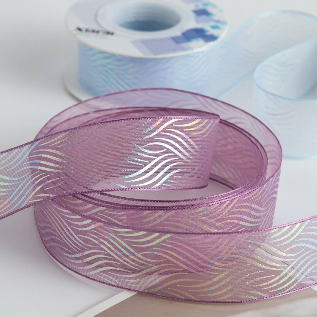 GIFT RIBBON TIED FLOWER PACKAGING MATERIALS